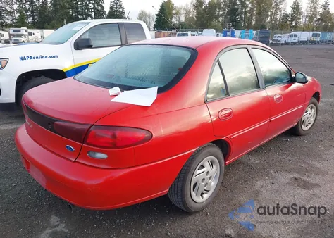 1997 Ford Escort Lx z USA, uszkodzony, nr VIN 1FALP13P2VW312130